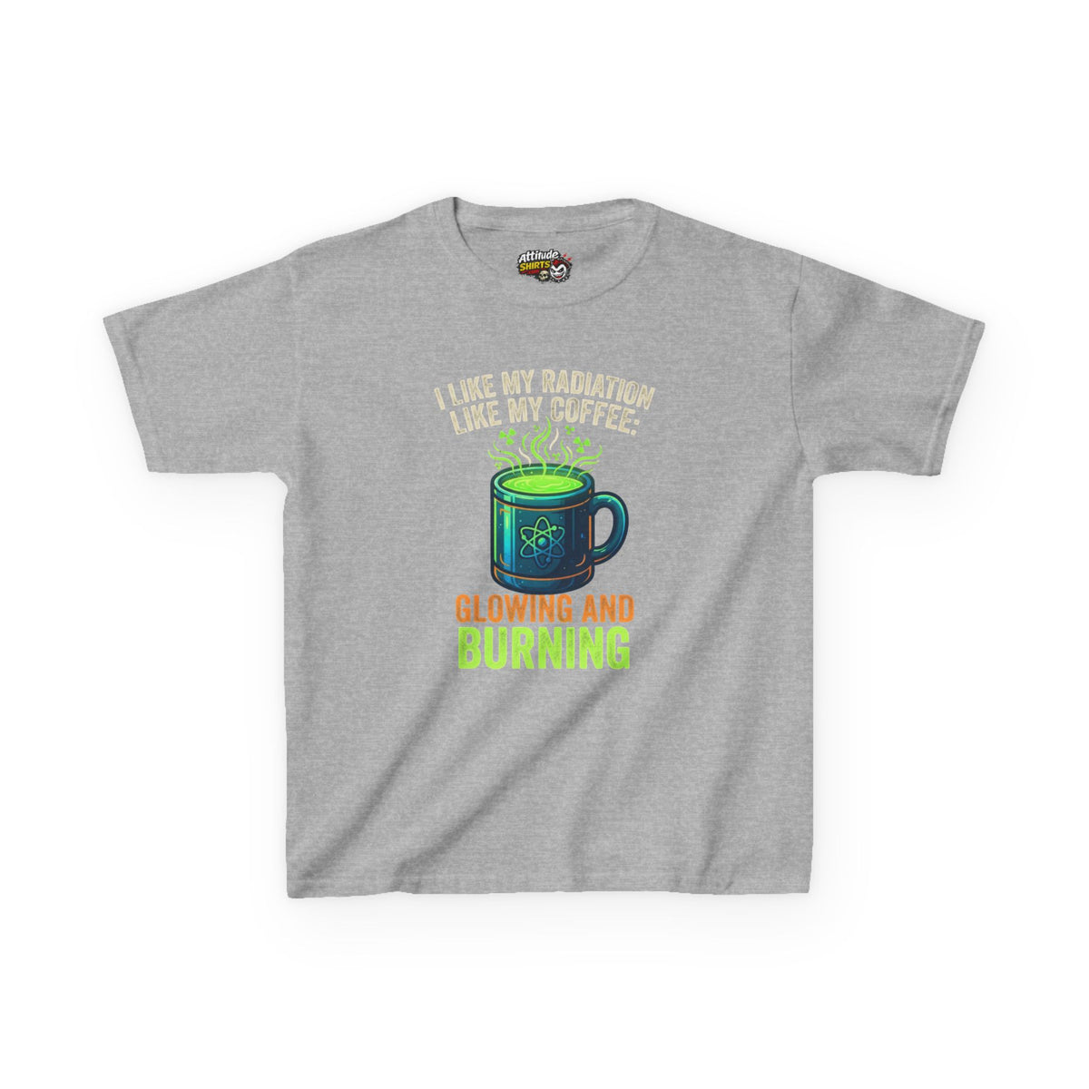 I Like My Radiation Like My Coffee Kids Tee