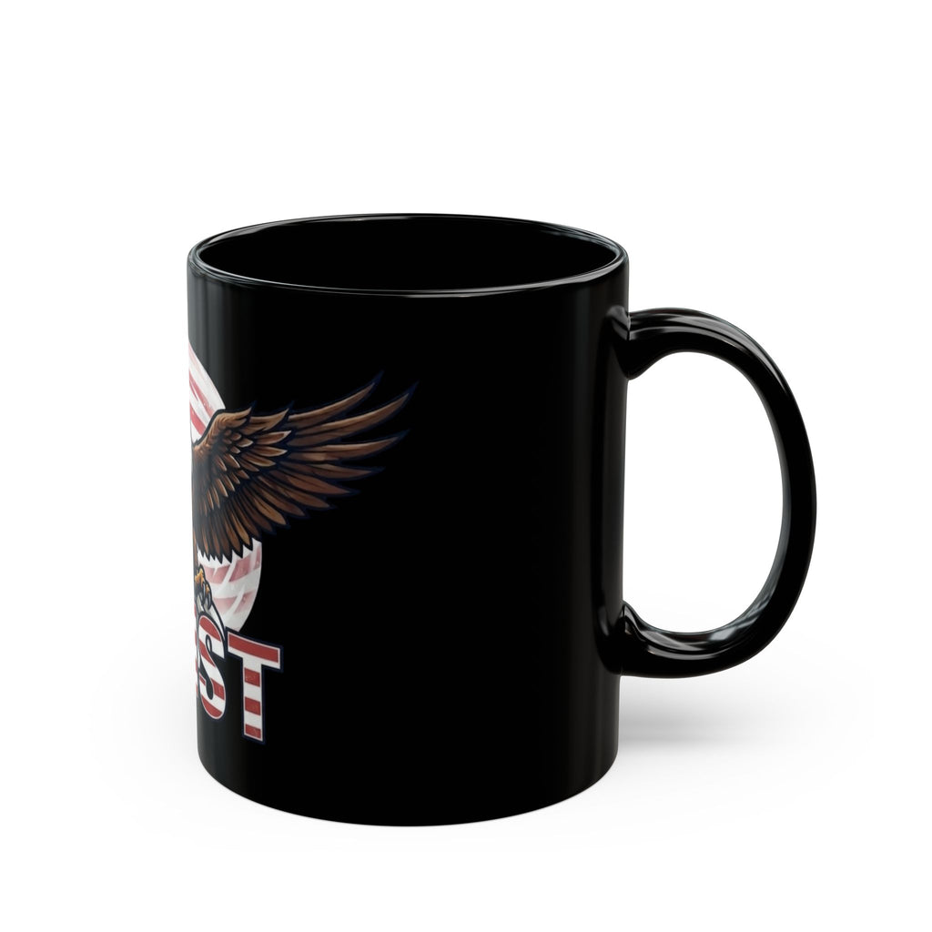 "Resist" Black Ceramic Mug