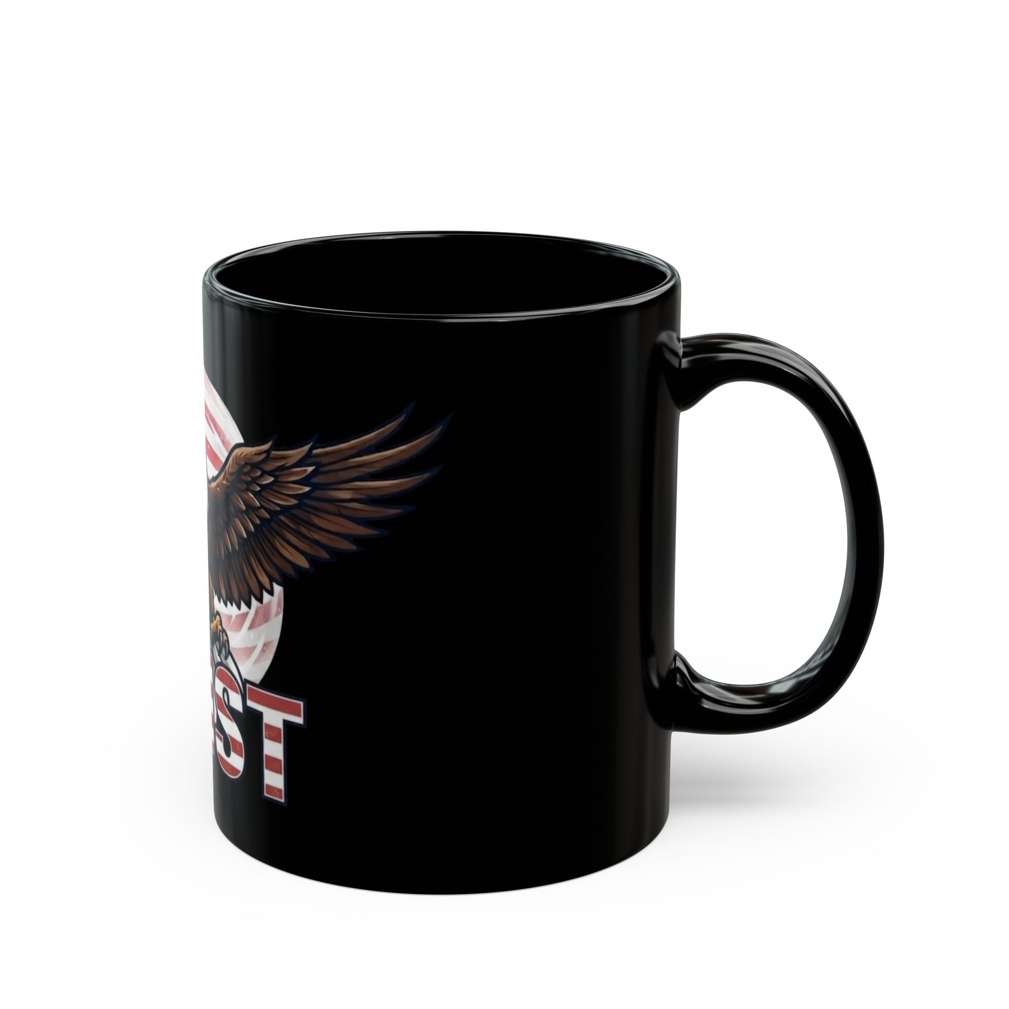 "Resist" Black Ceramic Mug