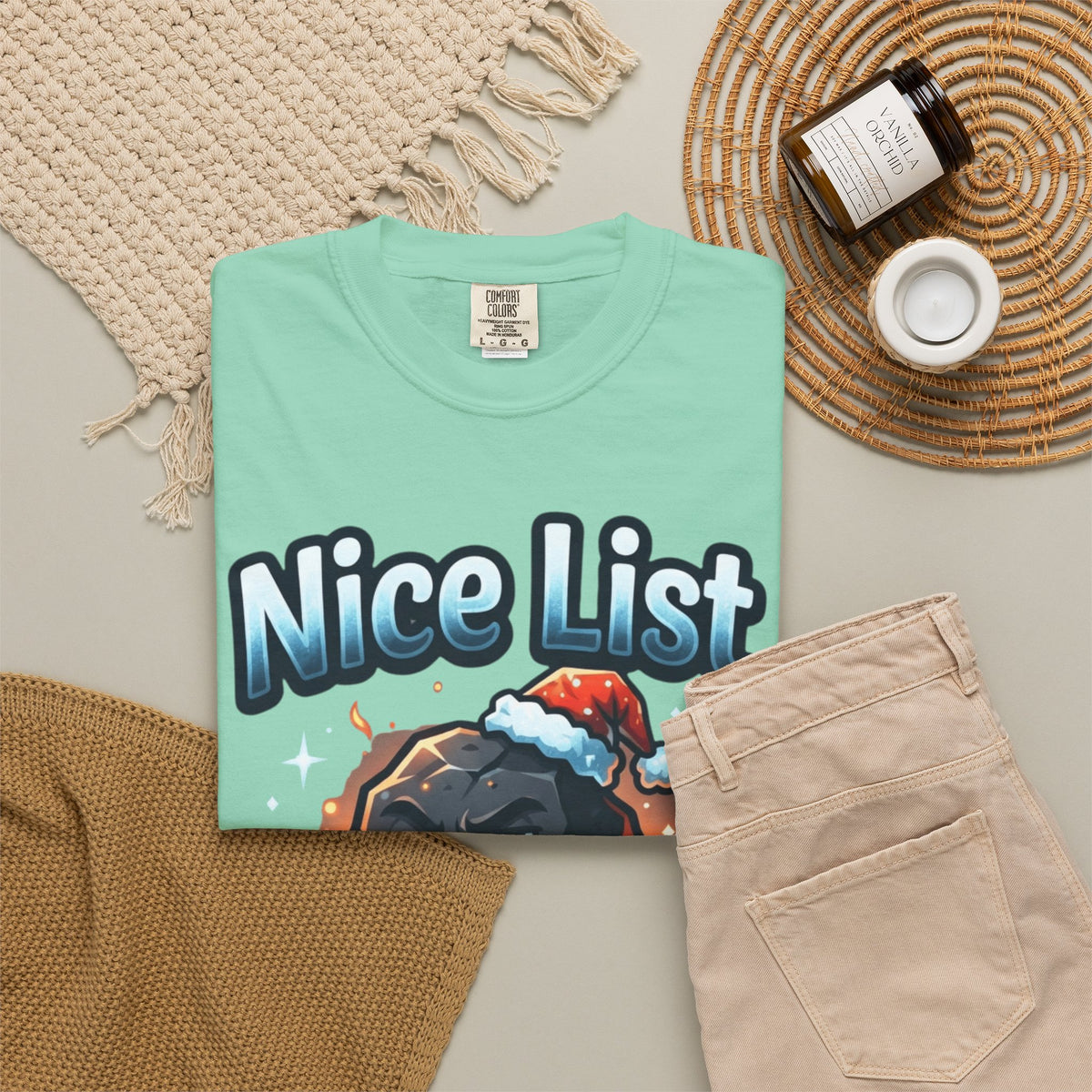 "Nice List Nominee" Unisex Garment-Dyed Tee
