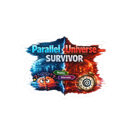 I Survived the Other Timeline | Kiss-Cut Sticker — AttitudeShirts