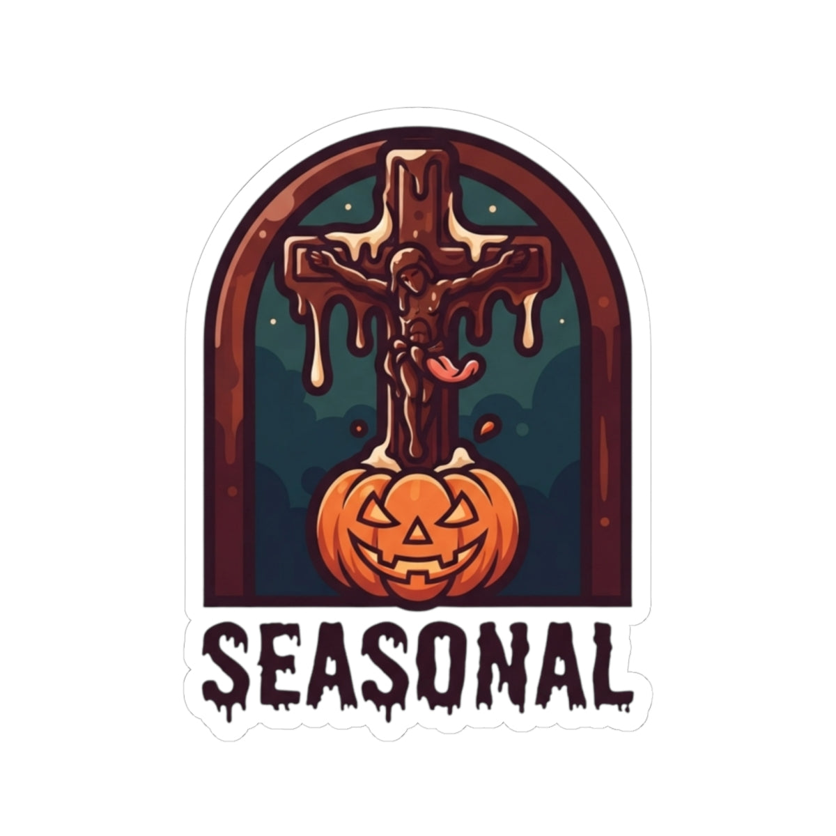 "Seasonal Transubstantiation" Sticker