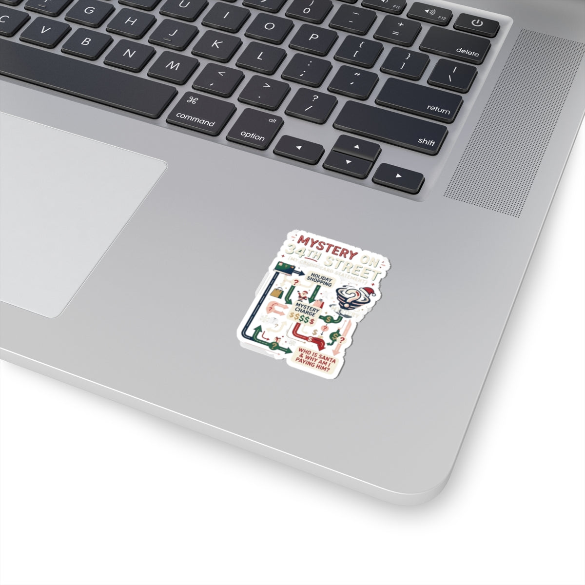 "Mystery On 34th Street" Sticker — Main