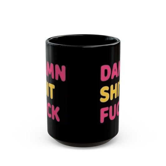 "Do You Think I Give A" Black Ceramic Mug — Graphic