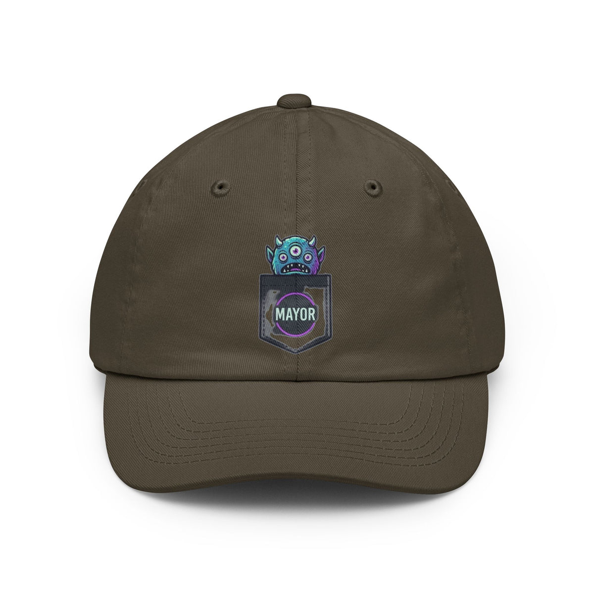 Color: Olive | Mayor Of Halloweentown Dad Hat — Graphic