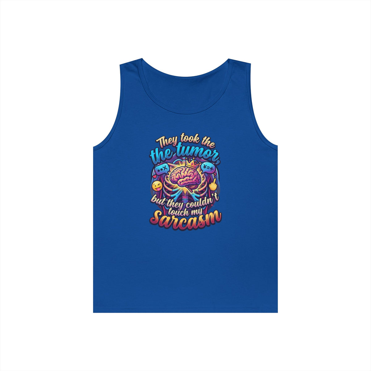 "Took the Tumor But Not My Saracasm" Tank Top