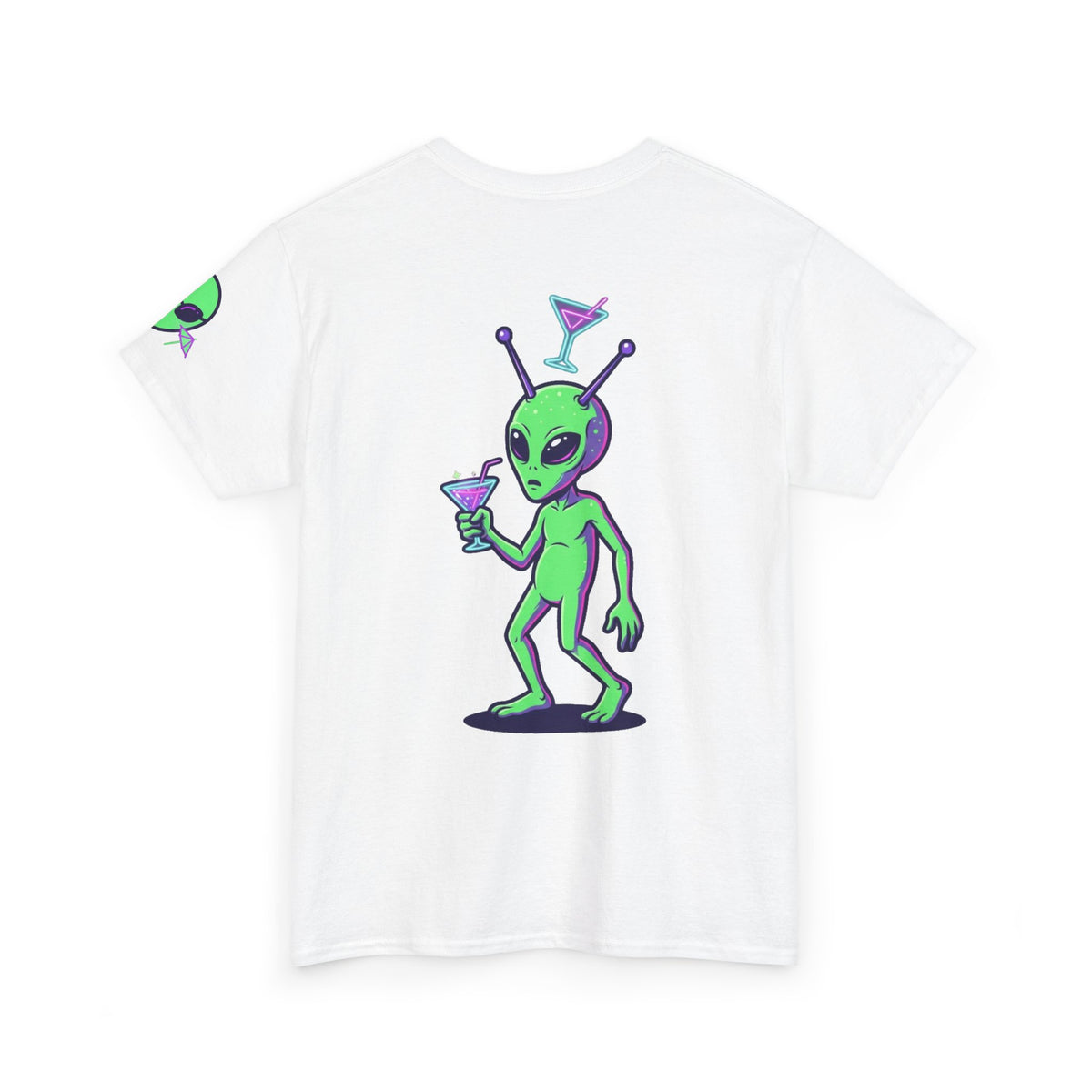 Drunk Alien Premium Graphic Tee