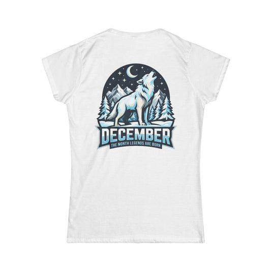 Color: White | December Legend Women's Tee
