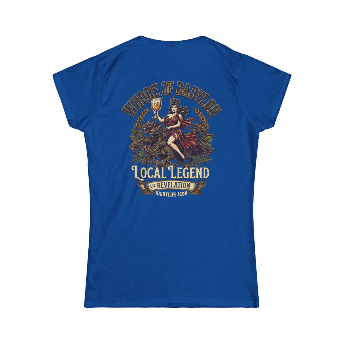 "Good Book Series Whore of Babylon" Women's Tee