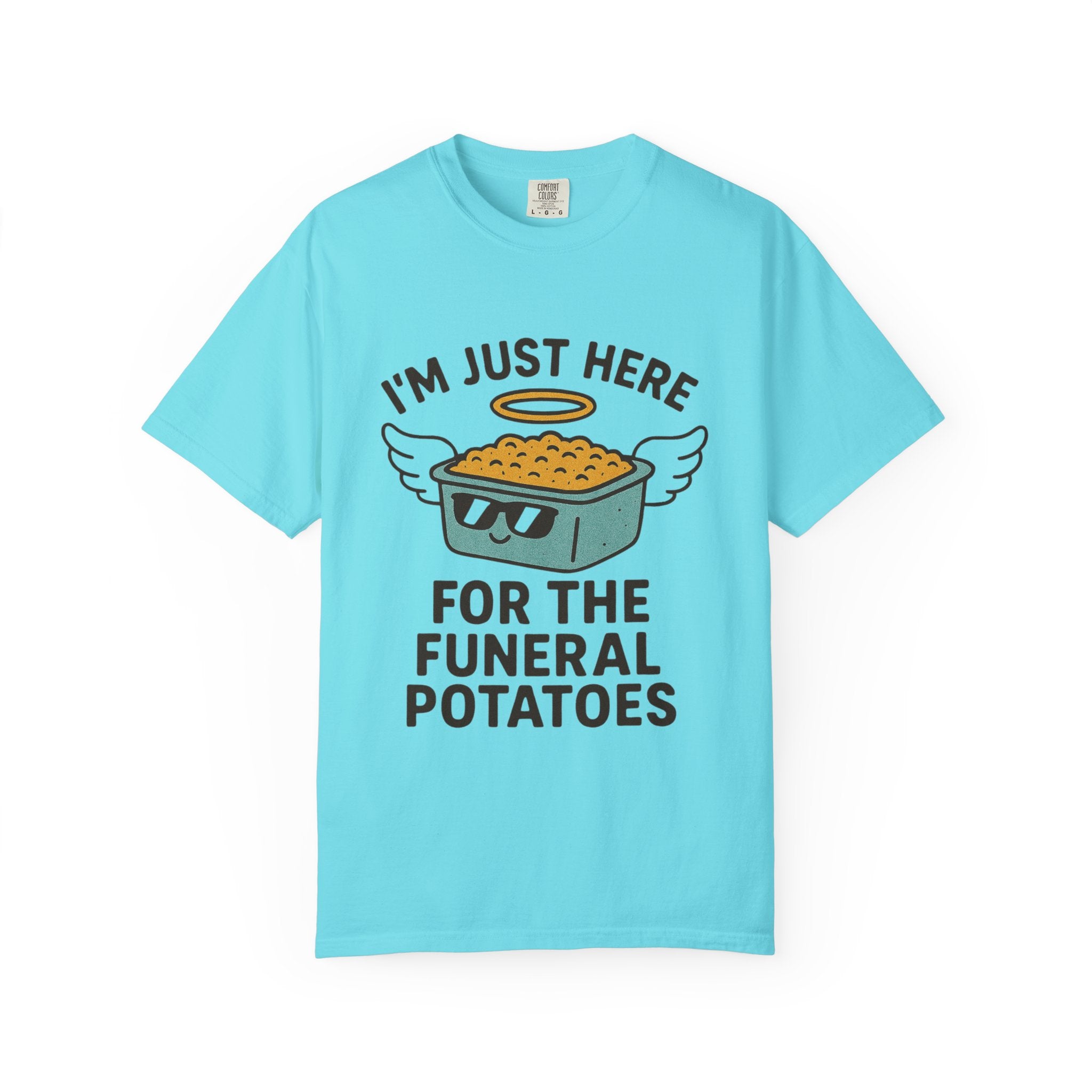 "Funeral Potatoes" Unisex Garment-Dyed T-shirt