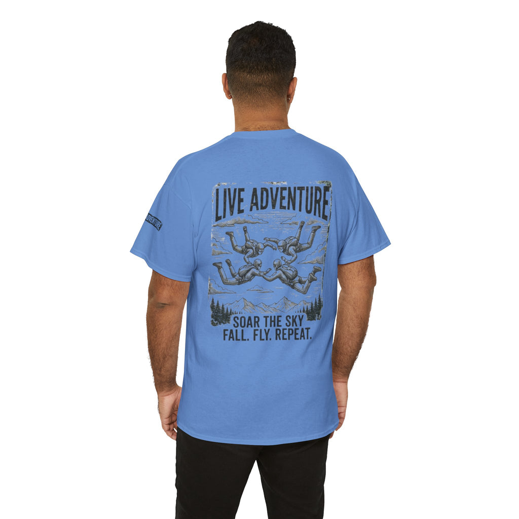 "Live Adventure - Skydive" Premium Graphic Tee