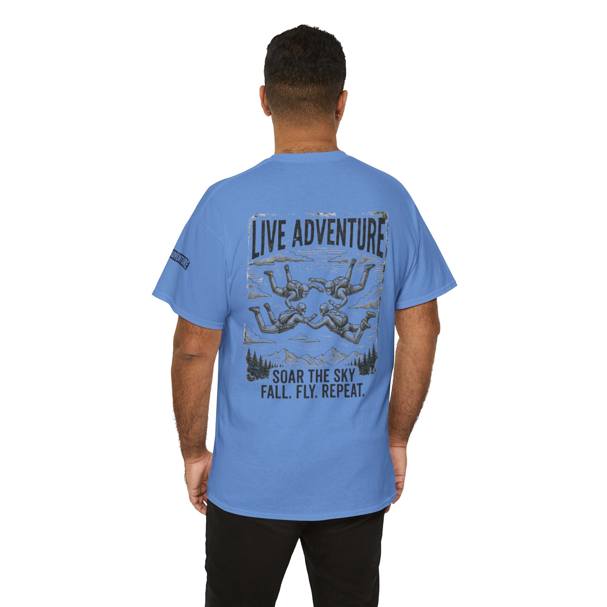 "Live Adventure - Skydive" Premium Graphic Tee