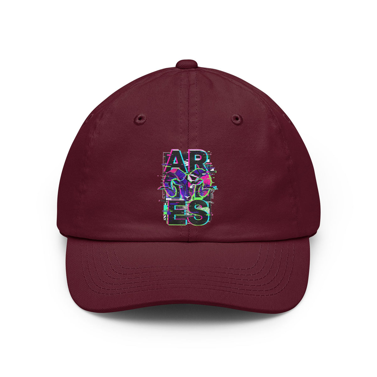 Color: Maroon | Aries Dad Hat