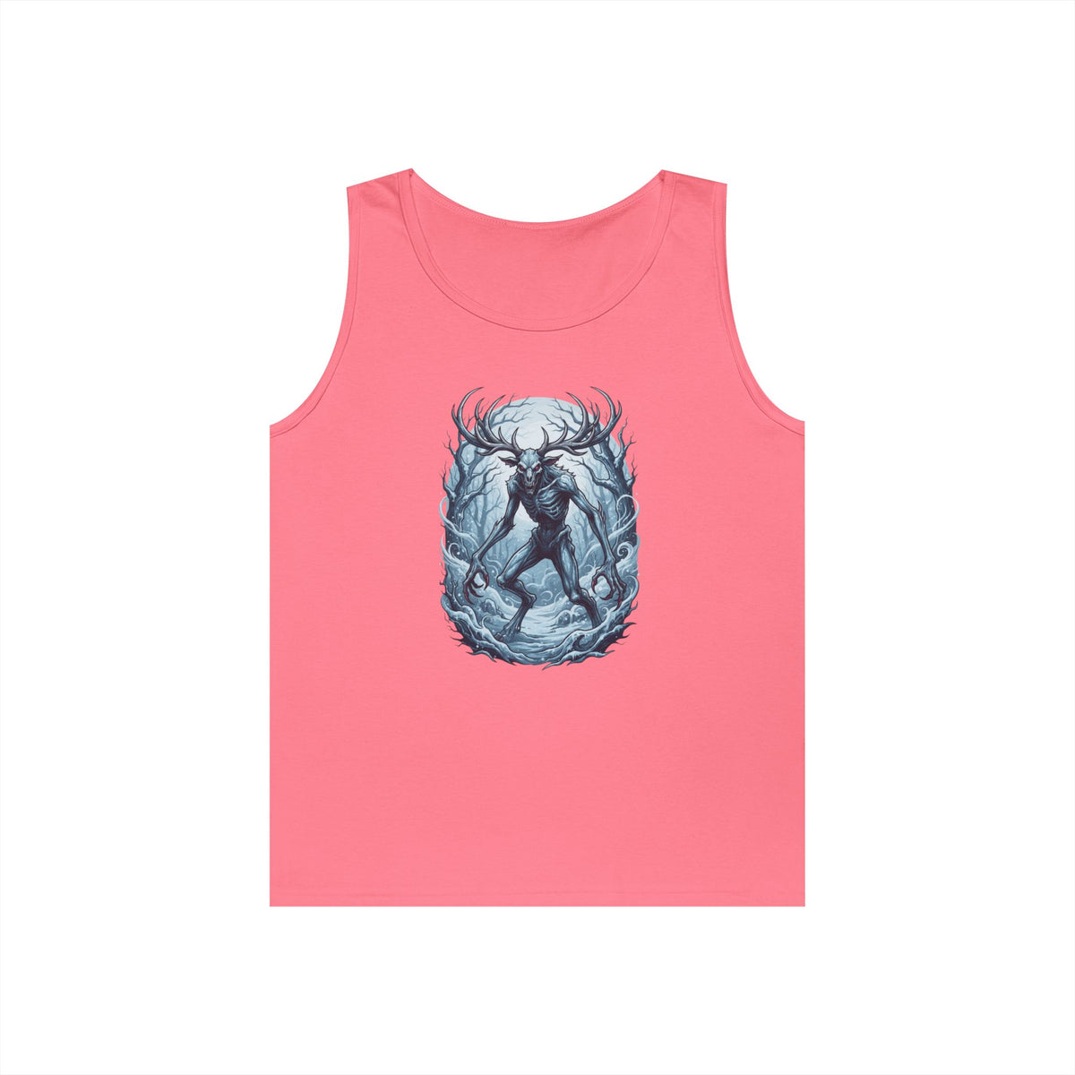 Color: Safety Pink | Wendigo (Algonquian Folklore) Tank Top