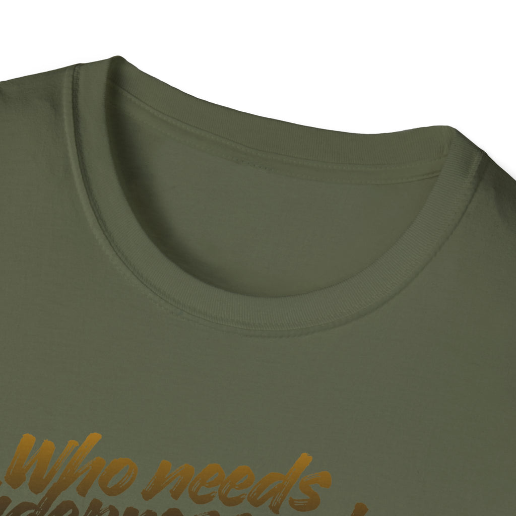 Beer Graphic T-Shirt — "Who Needs Antidepressants When You Have Beer?" Retro Pint Design