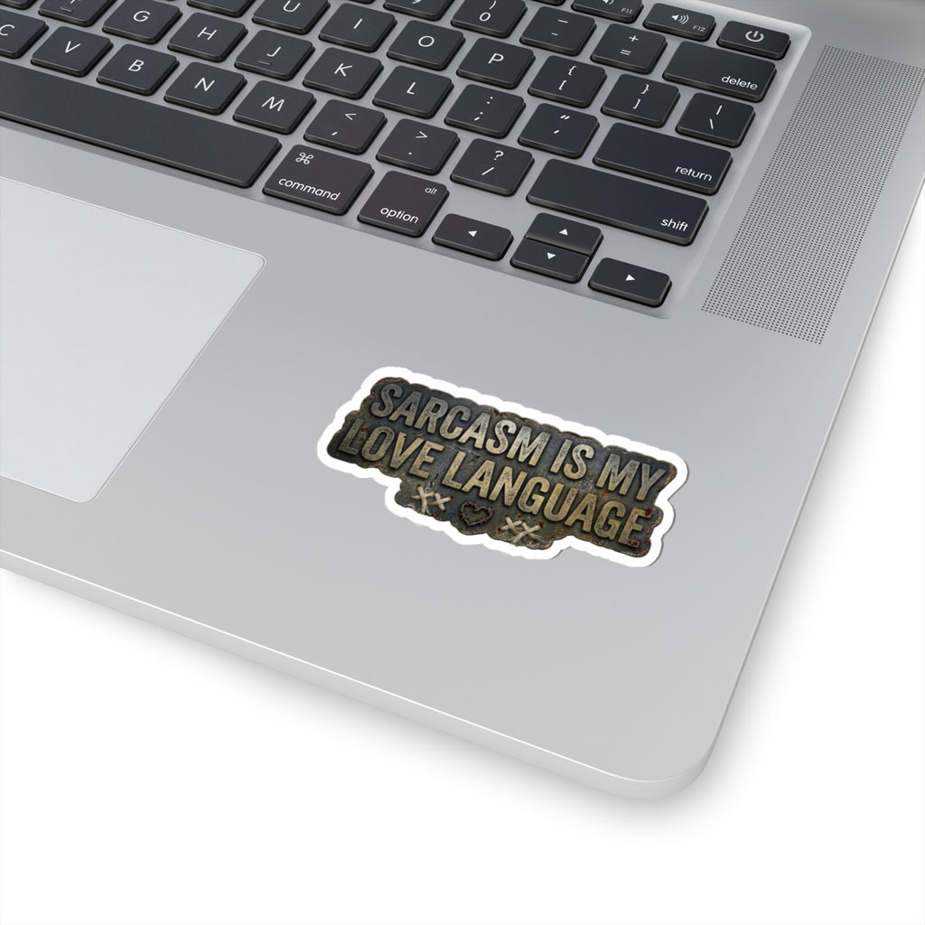 Fluent in Sarcasm | Kiss-Cut Sticker — AttitudeShirts