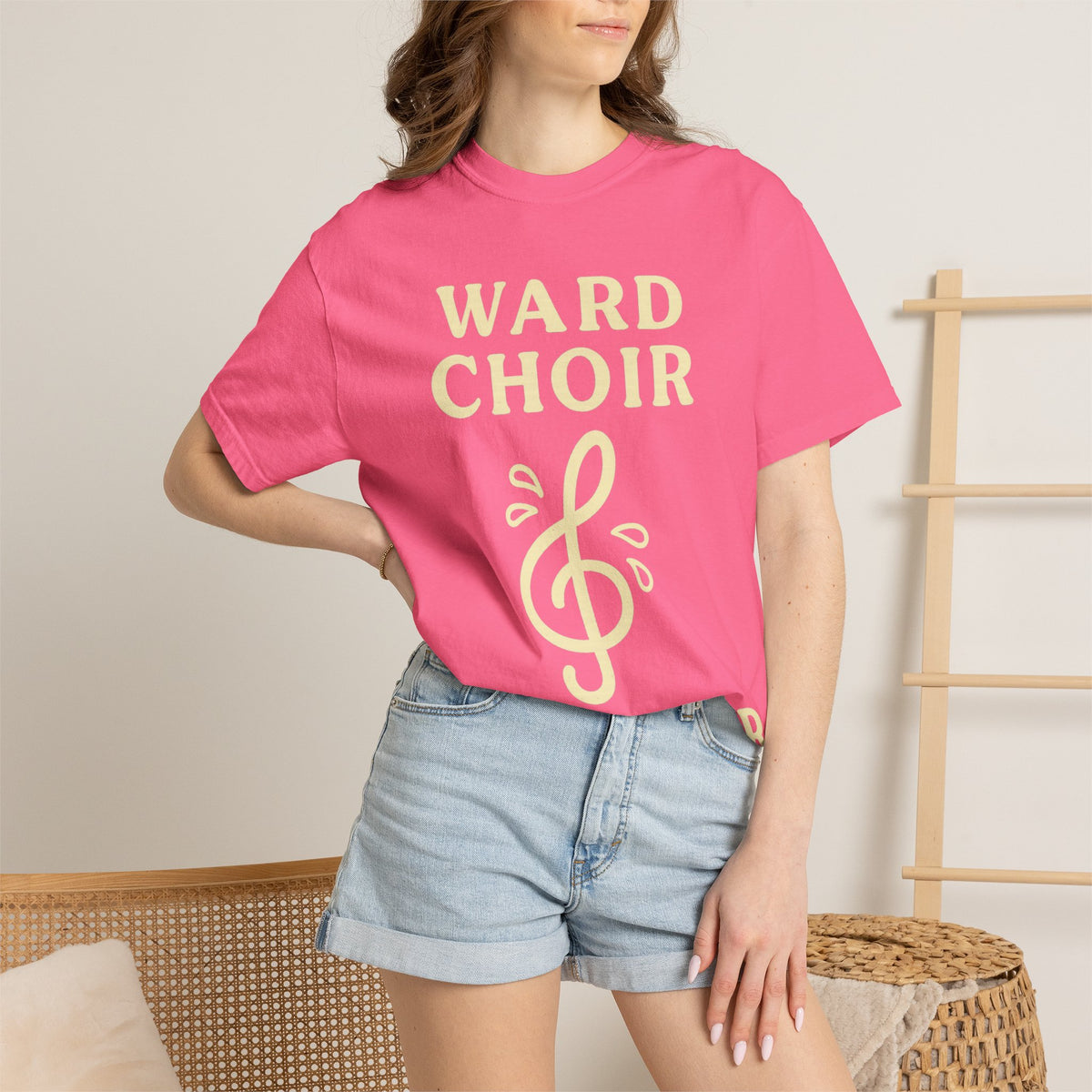 Color: Crunchberry | Ward Choir Survivor Unisex Garment-Dyed T-shirt