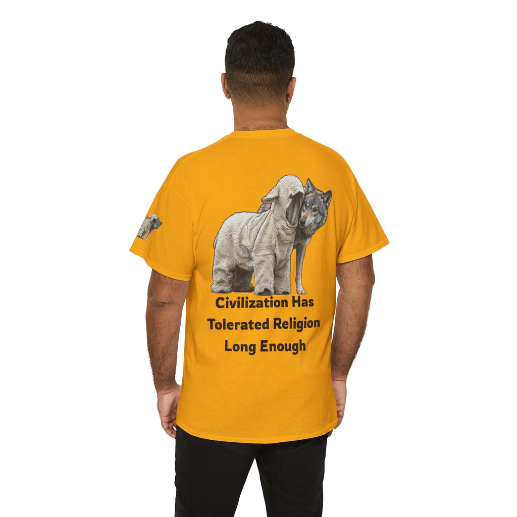 "Civilization Tolerated Religion" Premium Graphic Tee
