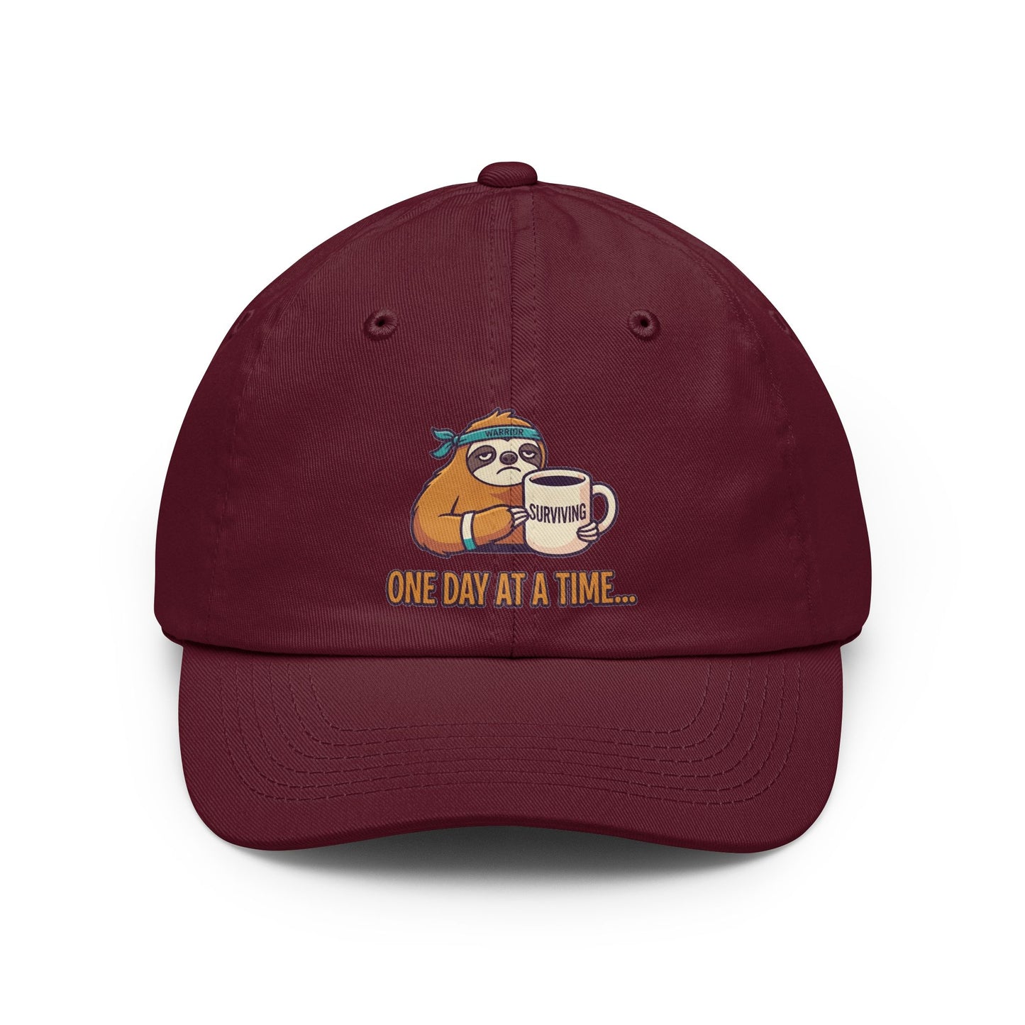 "Cancer One Day At A Time" Dad Hat — -C