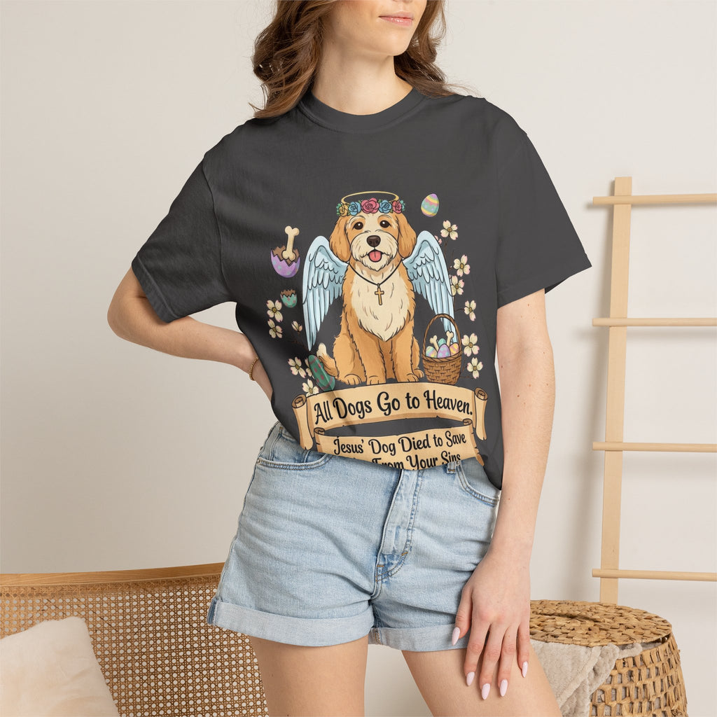 Heaven's Got a Paw Patrol | Garment-Dyed Tee — AttitudeShirts