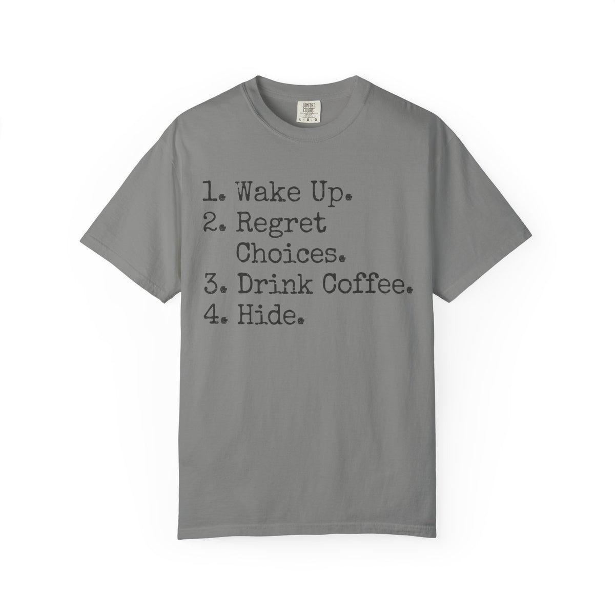 "Daily Schedule Asset" Unisex Garment-Dyed Tee