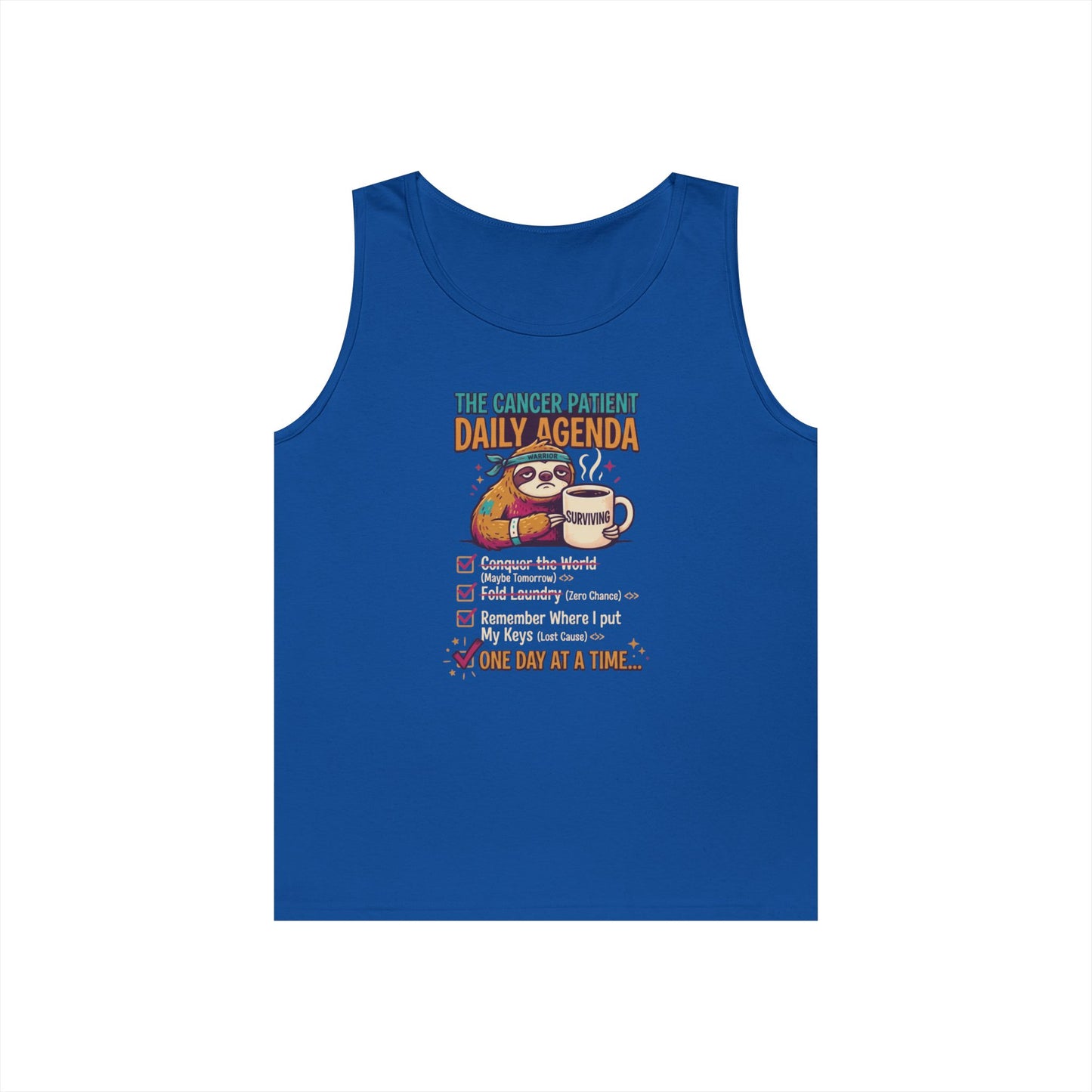 "Cancer One Day At A Time" Tank Top