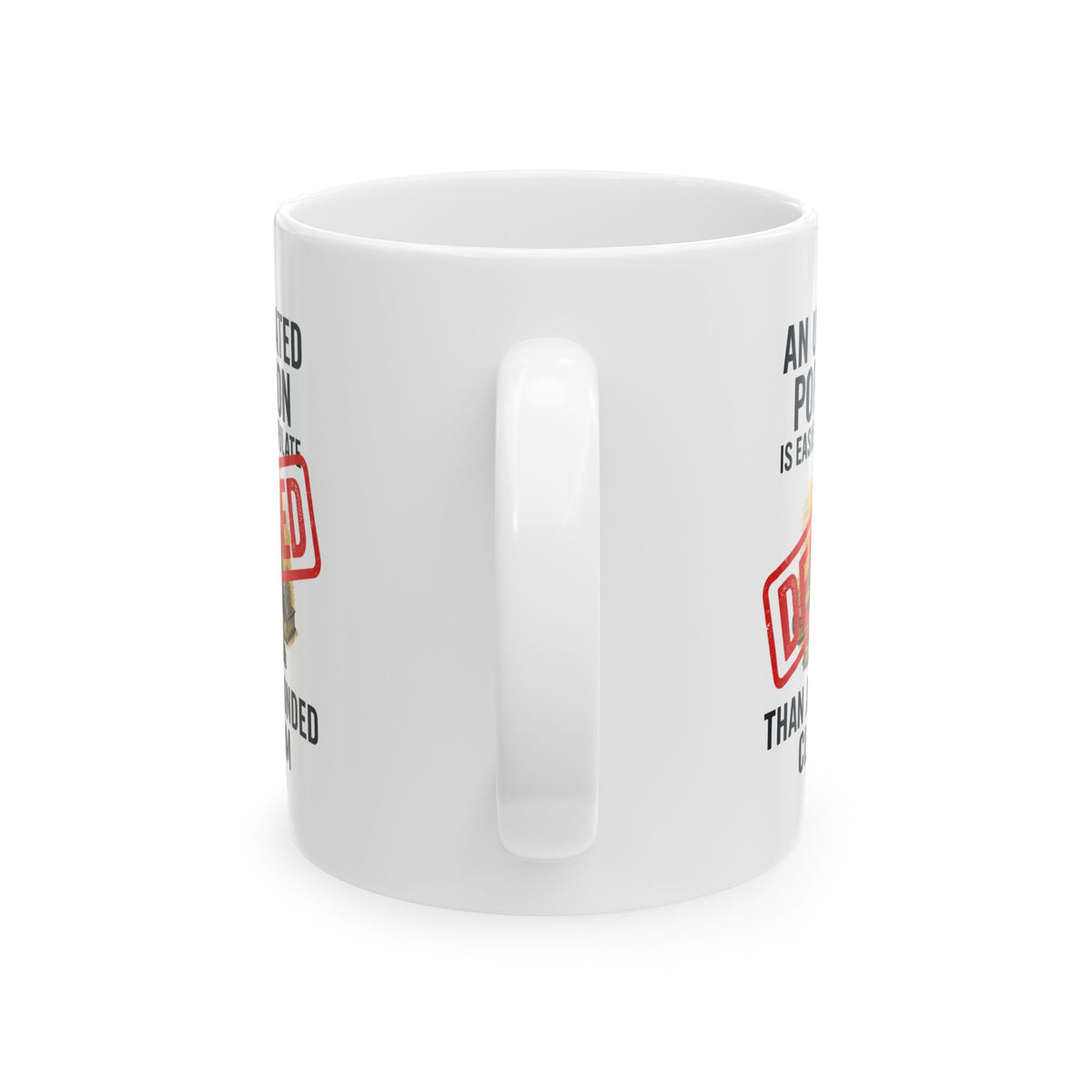 "Protest Series - Fund Public Schools" White Ceramic Mug