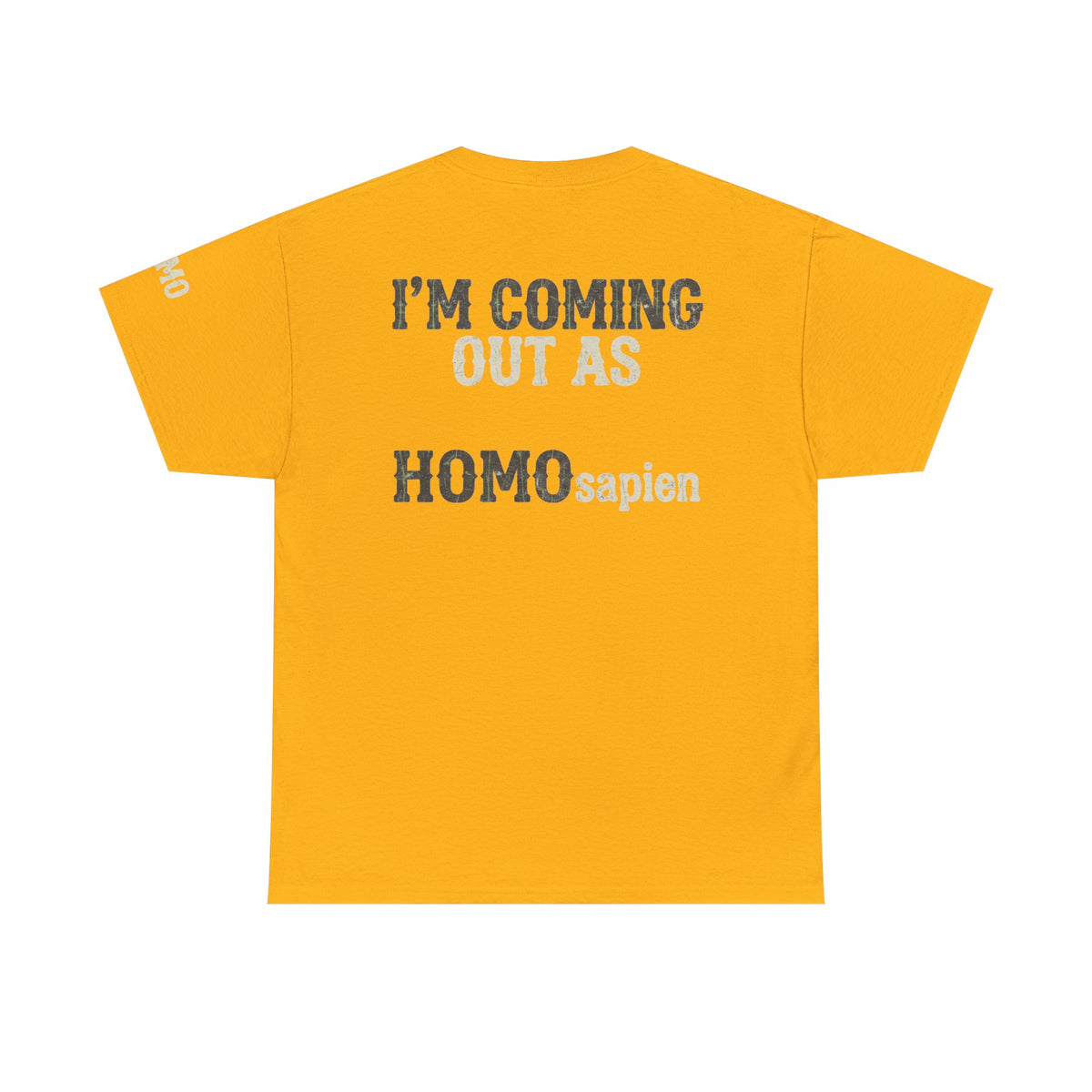 Color: Gold | I'm Coming Out Premium Graphic Tee