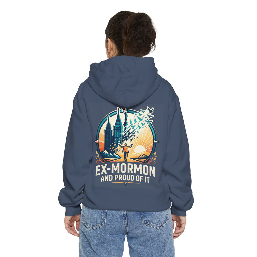 "Ex Mormon" Garment-Dyed Hoodie