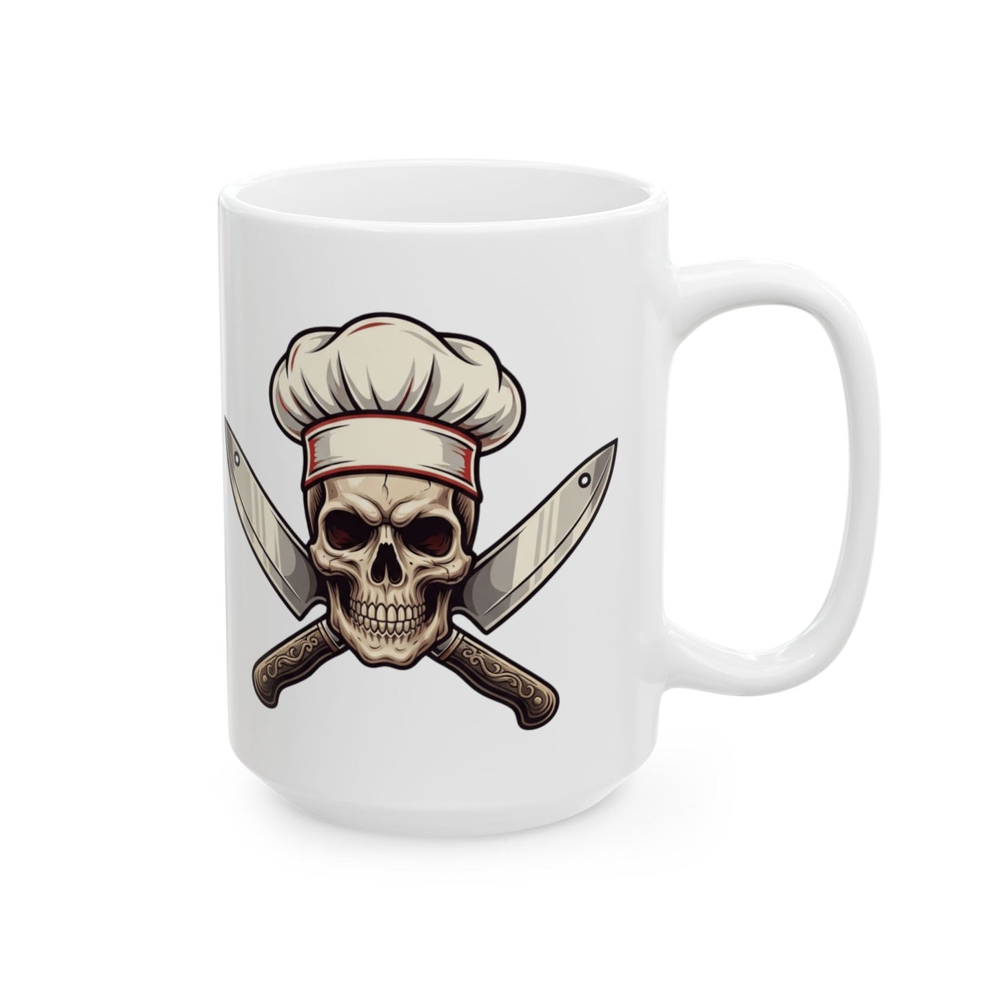 "Hell's Kitchen Literally" White Ceramic Mug — Graphic