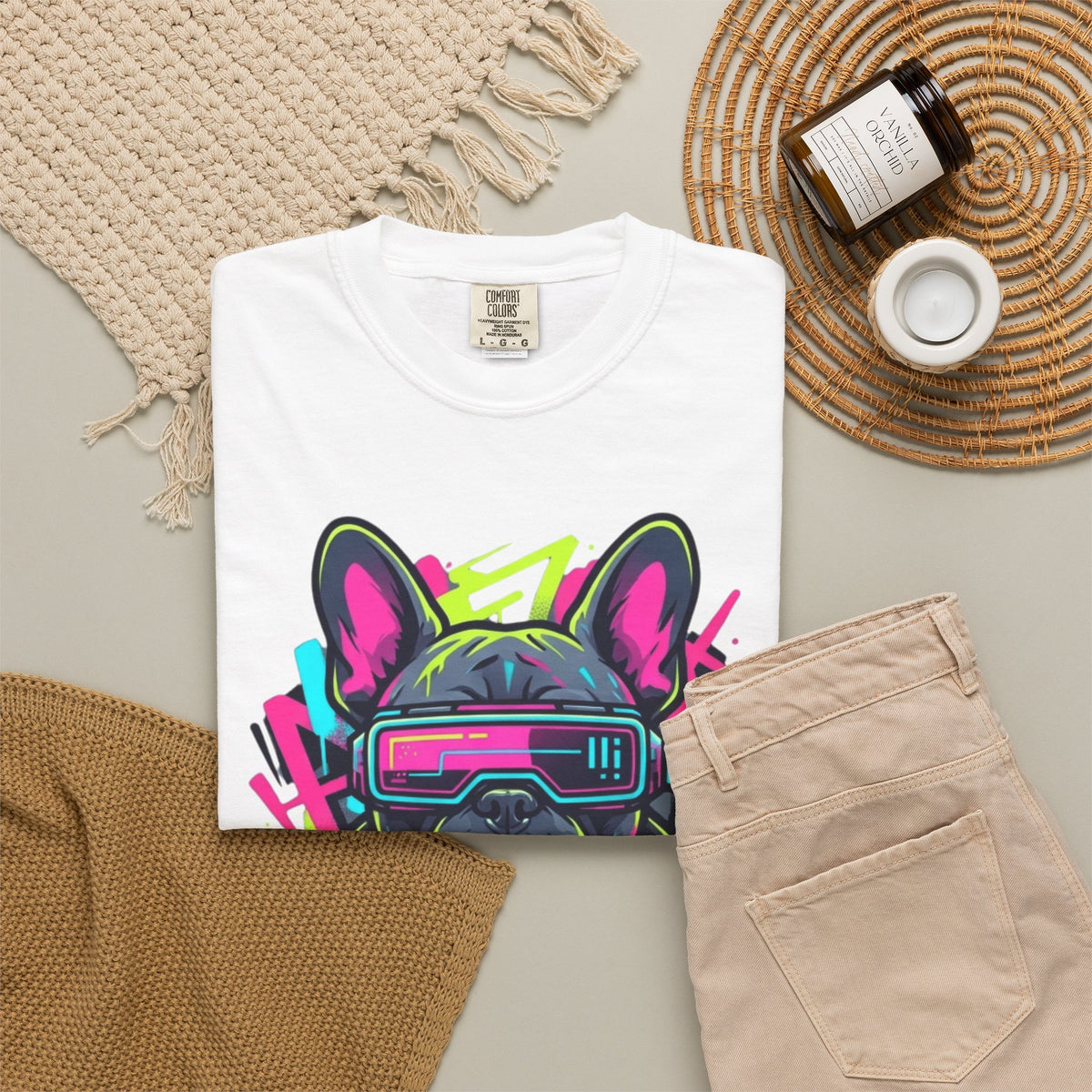 "Cool Pup" Unisex Garment-Dyed Tee