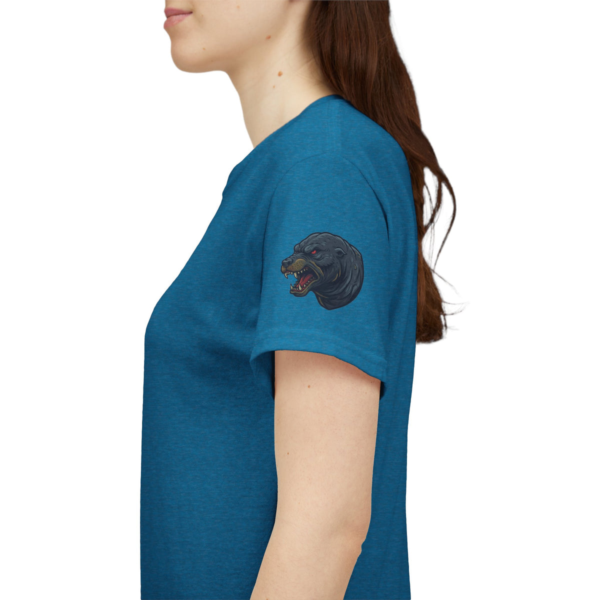 Color: Antique Sapphire | Bunyip (Australian Aboriginal Mythology) Premium Graphic Tee