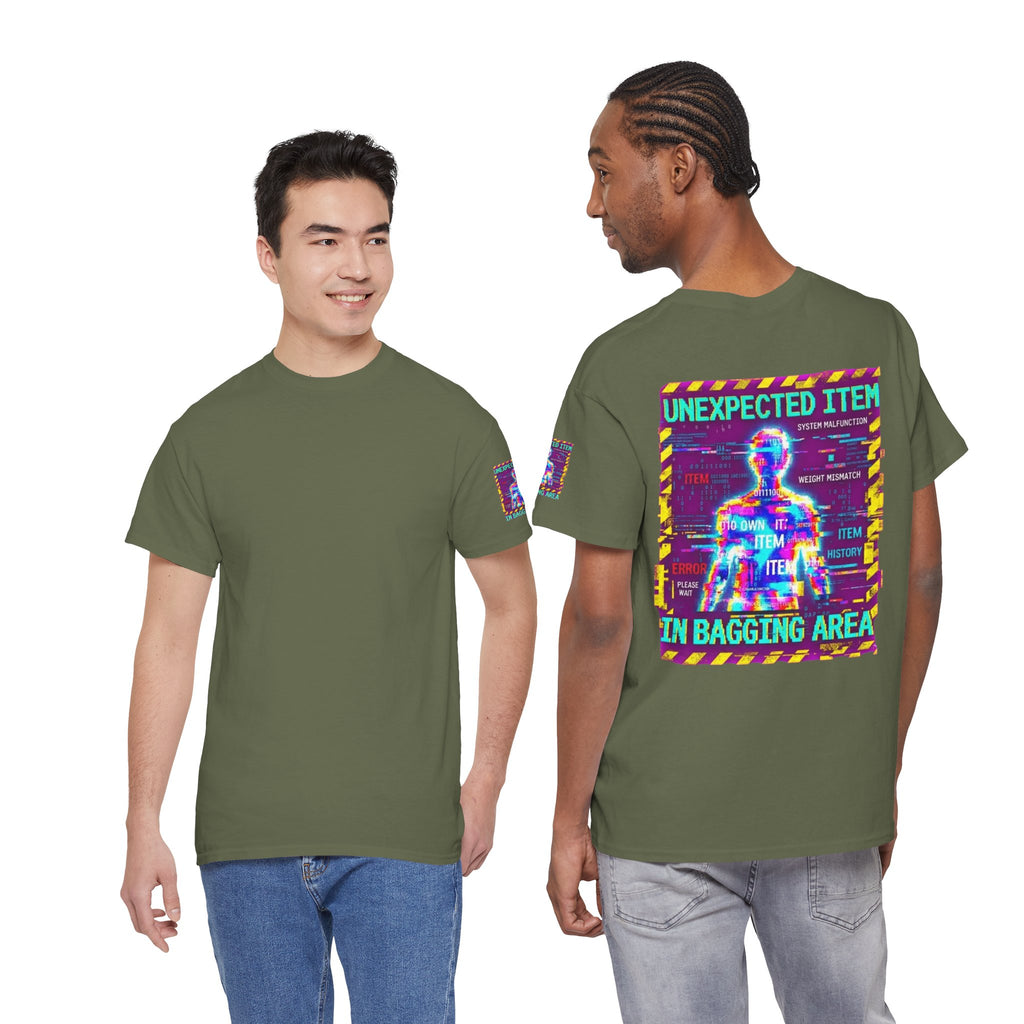 "Unexpected Item In Bagging Area" Premium Graphic Tee