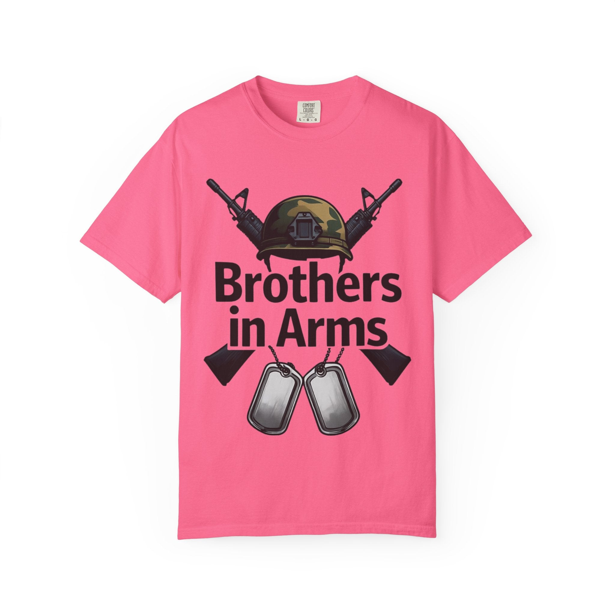 "Brothers in Arms" Unisex Garment-Dyed T-shirt