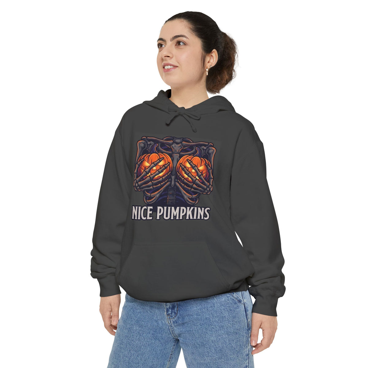 "Nice Pumpkins" Garment-Dyed Hoodie