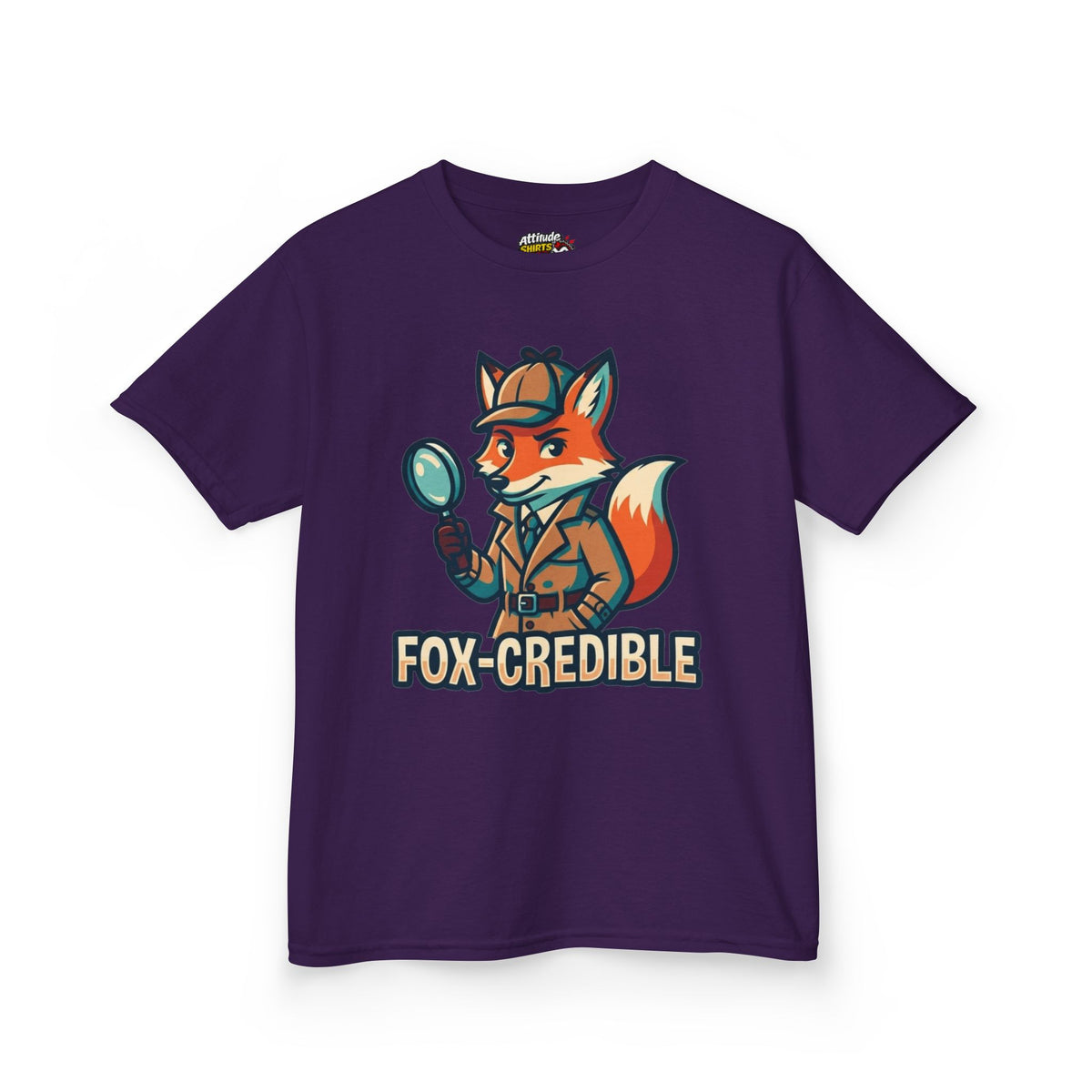 Color: Purple | Fox Credible Kids Tee