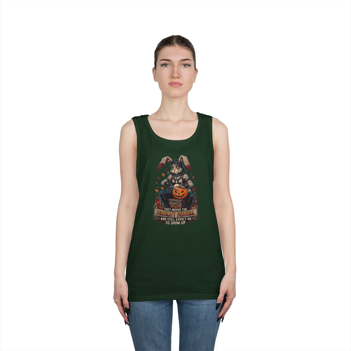 Color: Forest Green | Fertility Festival Tank Top
