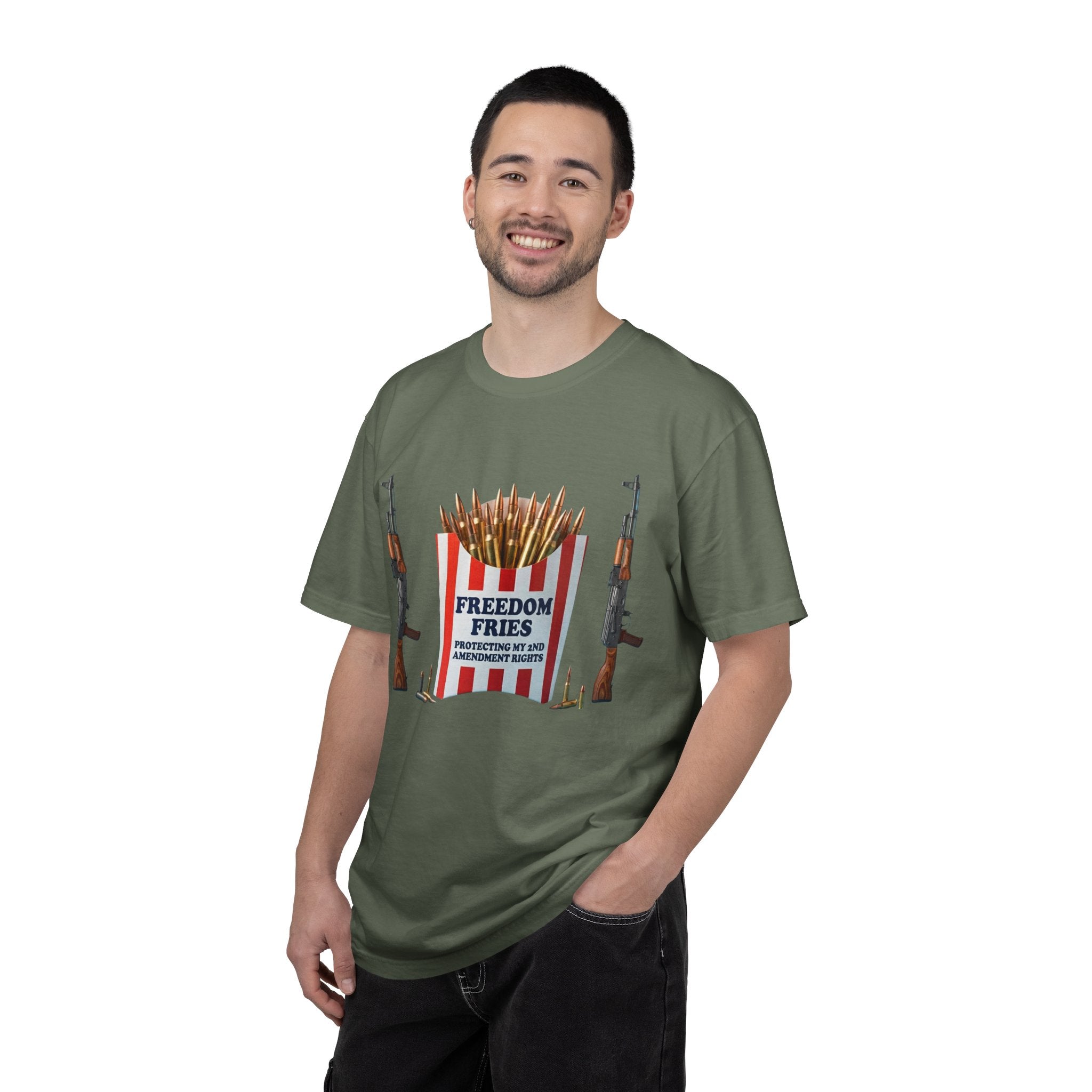 "Freedom Fries" Unisex Garment-Dyed Tee