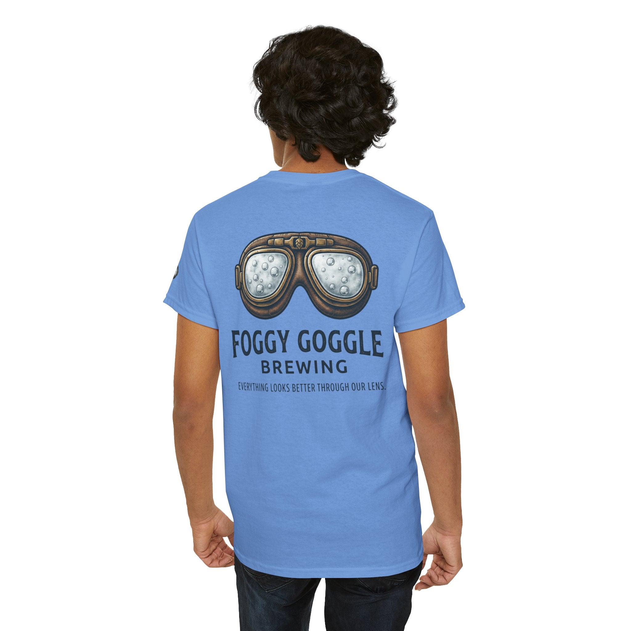 "Foggy Goggle Brewing" Premium Graphic Tee