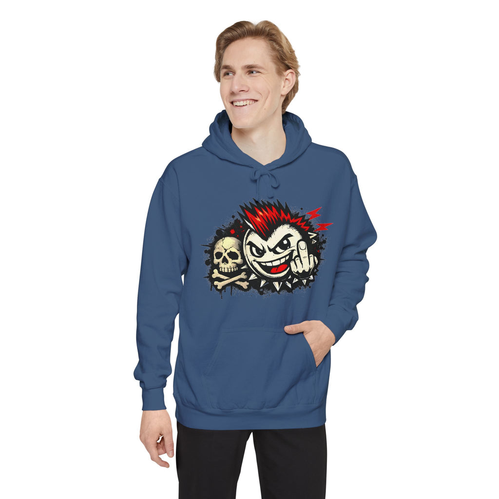 One Finger Opinion | Garment-Dyed Hoodie — AttitudeShirts