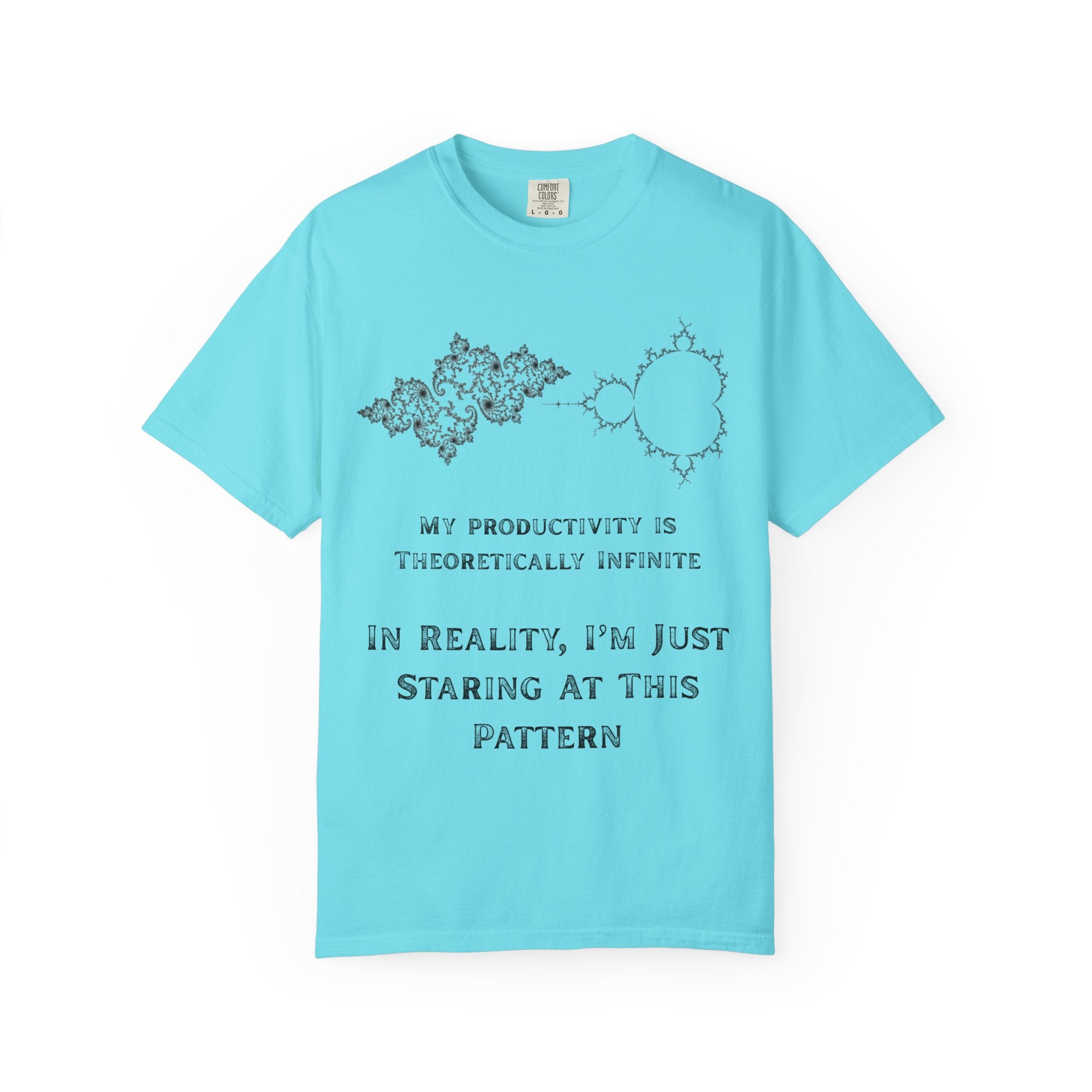 "Theoretically Infinite" Unisex Garment-Dyed Tee