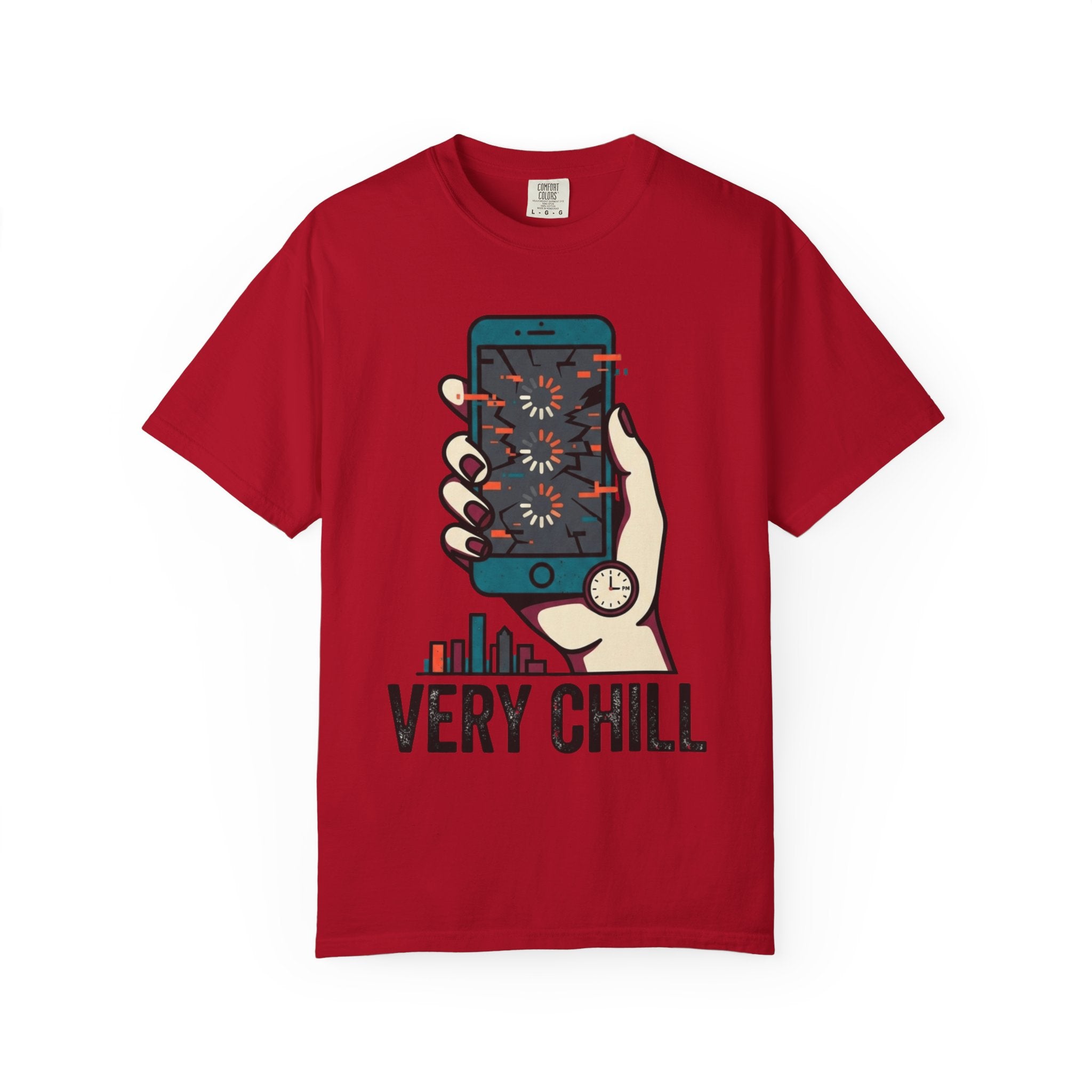 "Very Chill" Unisex Garment-Dyed Tee