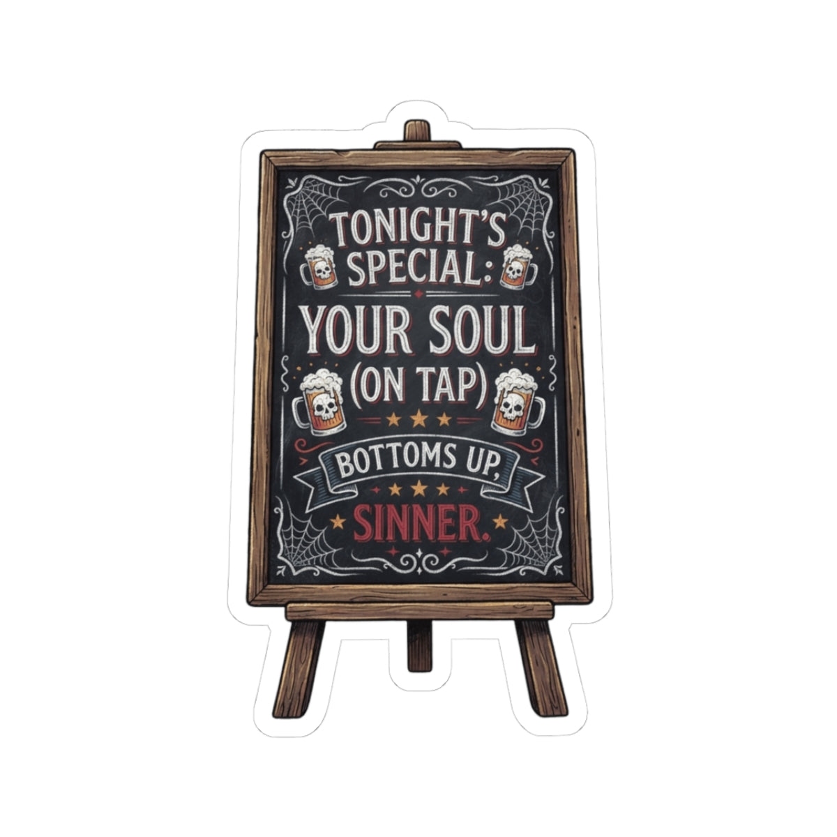 "Soul On Tap" Sticker — Main