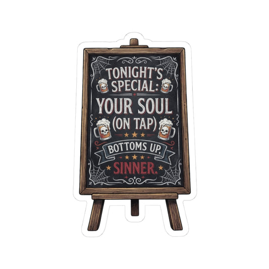 "Soul On Tap" Sticker — Main