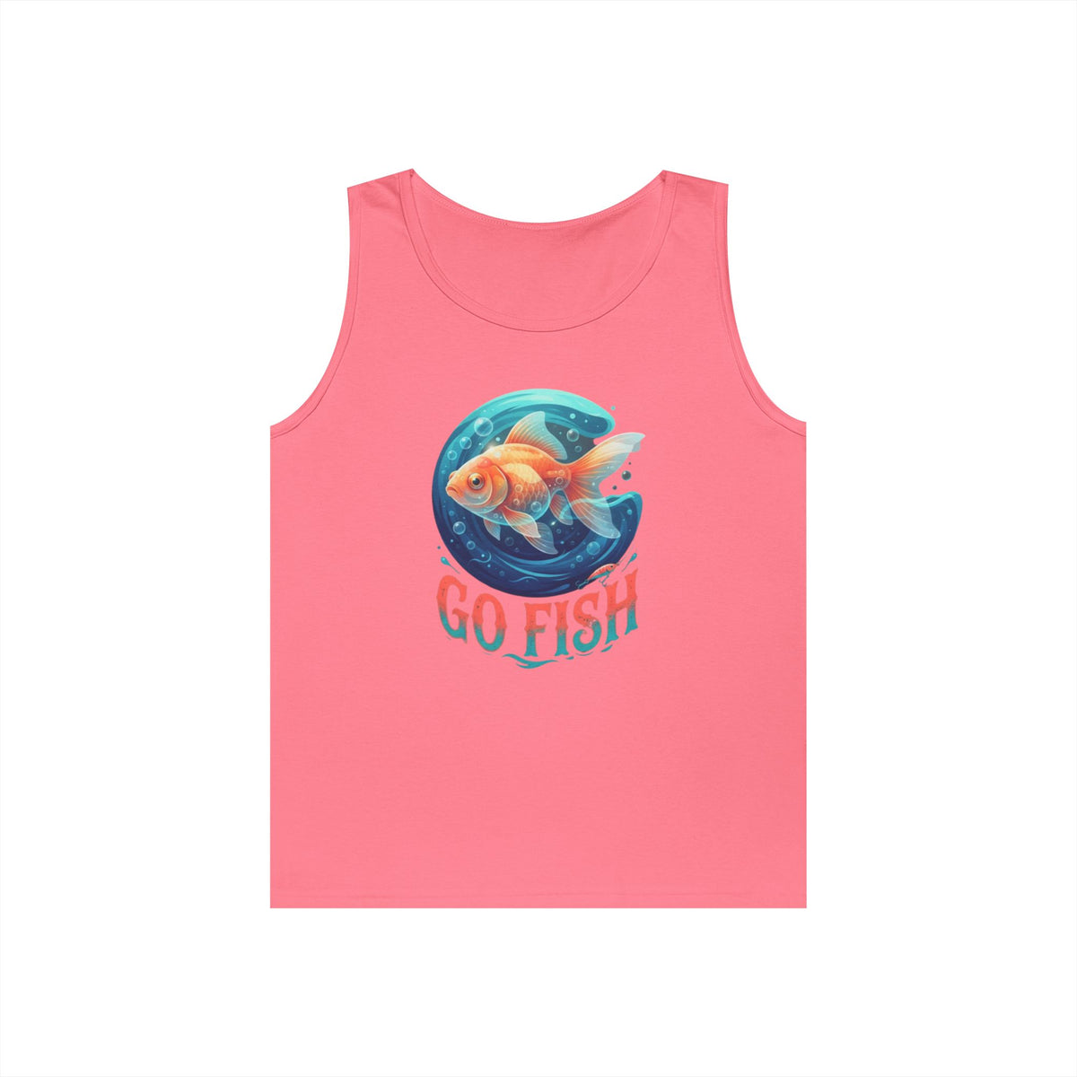 Color: Safety Pink | Go Fish Tank Top