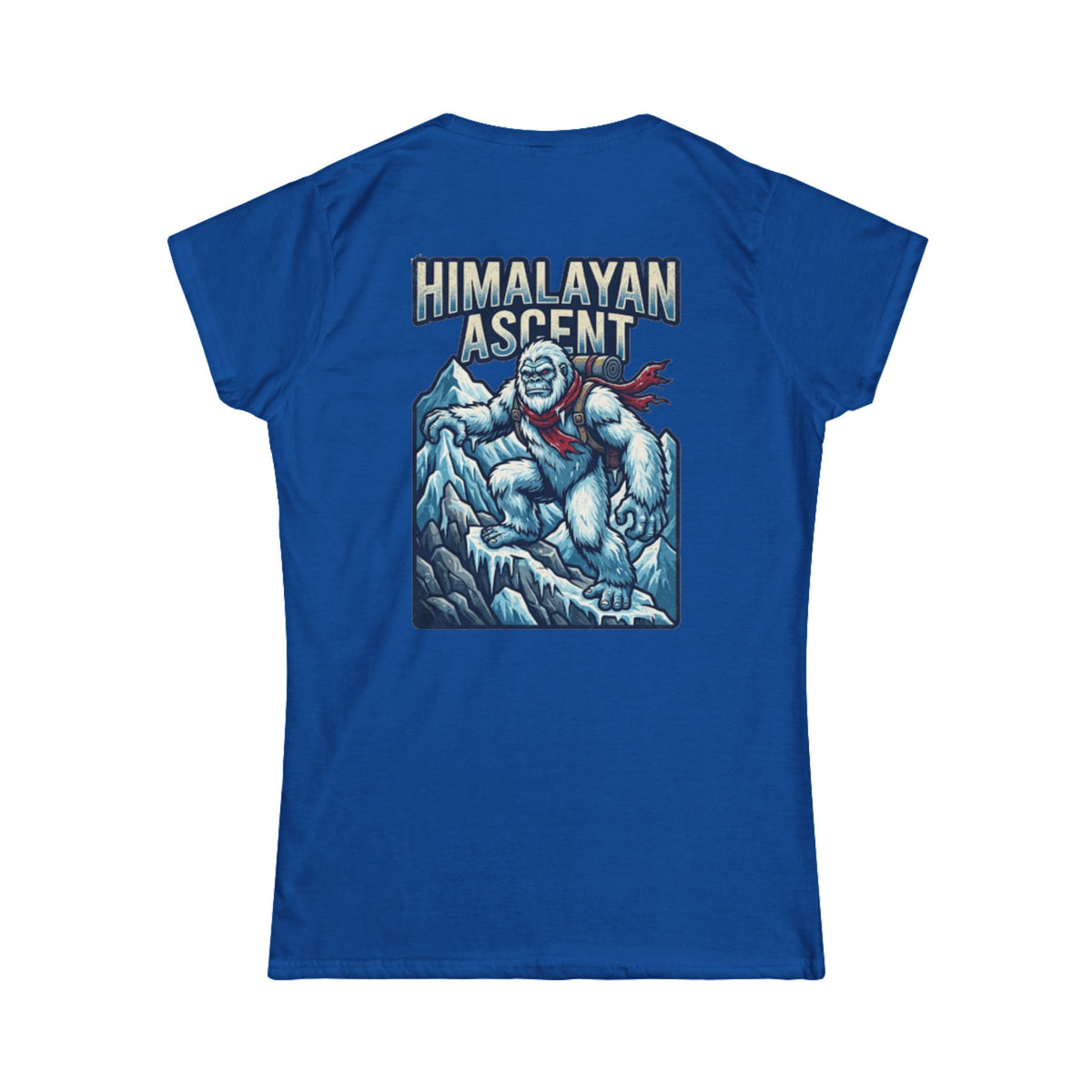 Color: Royal | Yeti-Abominable Snowman (Himalayas) Women's Tee