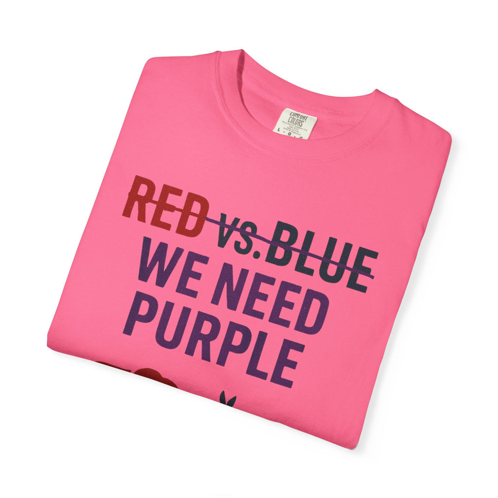 "he Lesser Evil Election" Unisex Garment-Dyed T-shirt