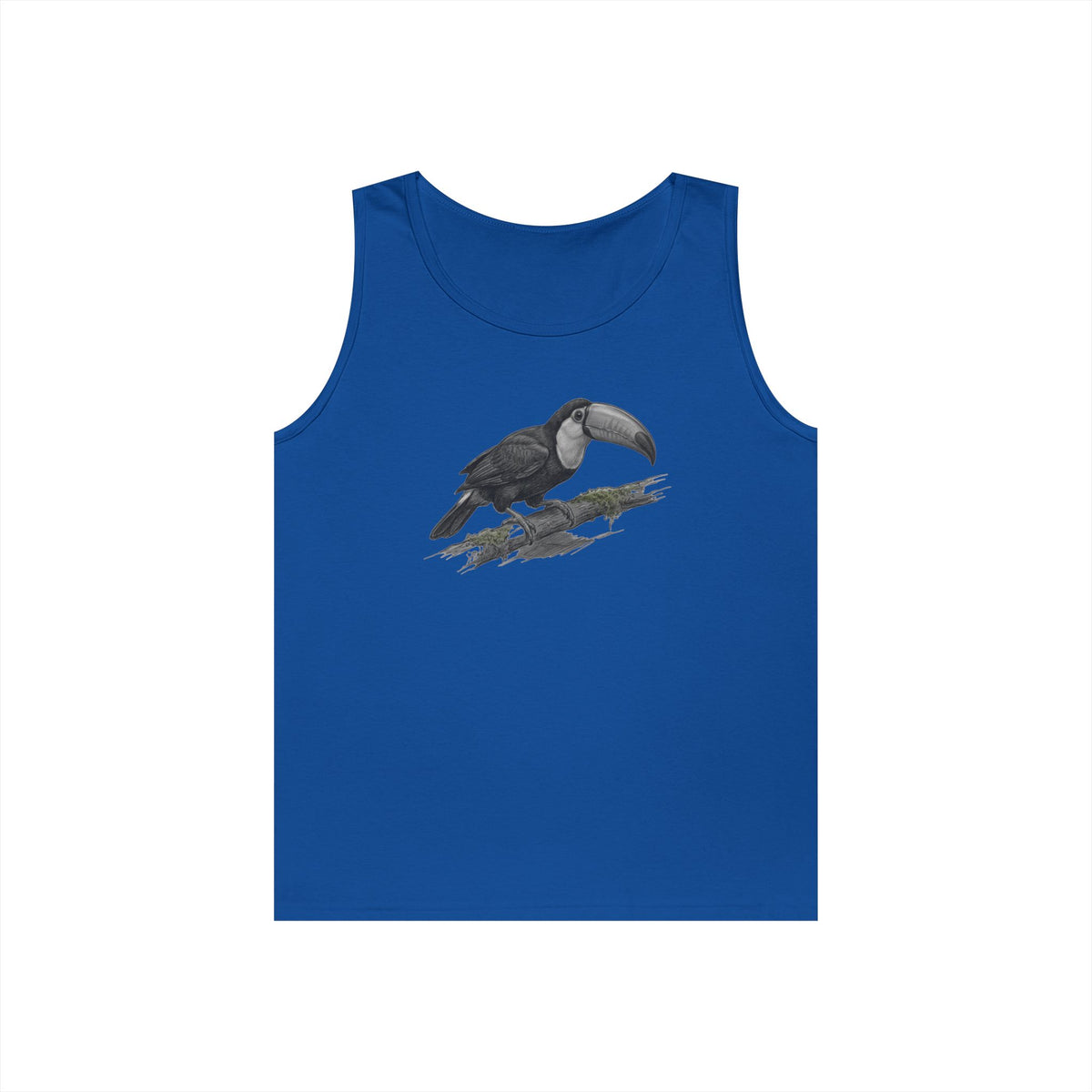 "Pencil Sketch Art Toucan" Tank Top