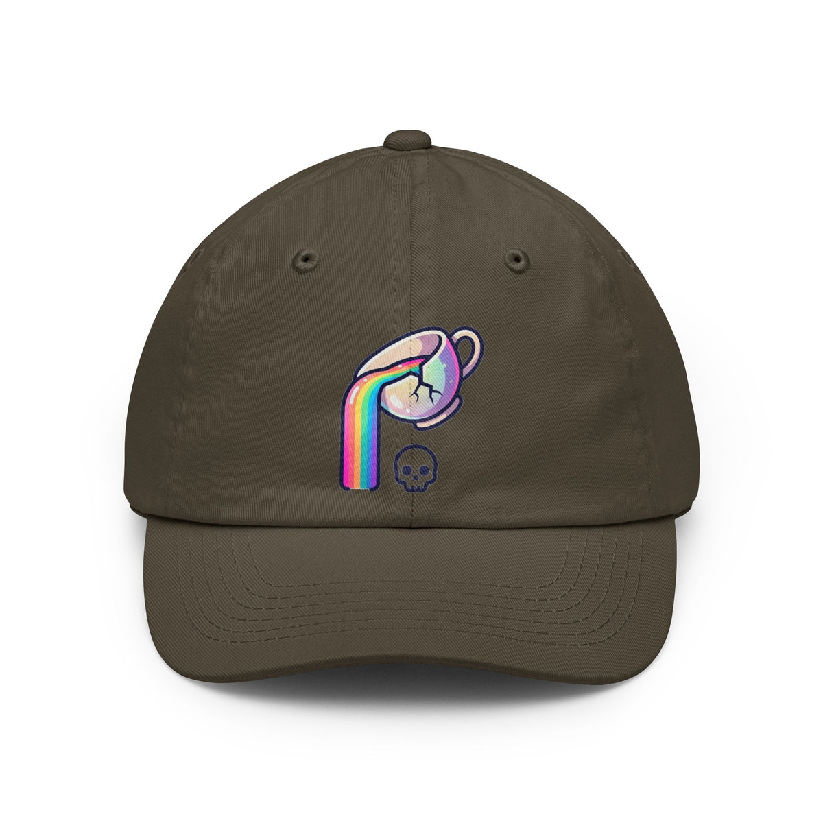 Color: Olive | Surviving on Caffeine Spite and Superior Aesthetics Dad Hat
