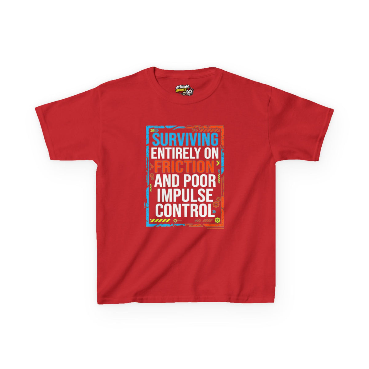 "Surviving On Friction" Kids Tee